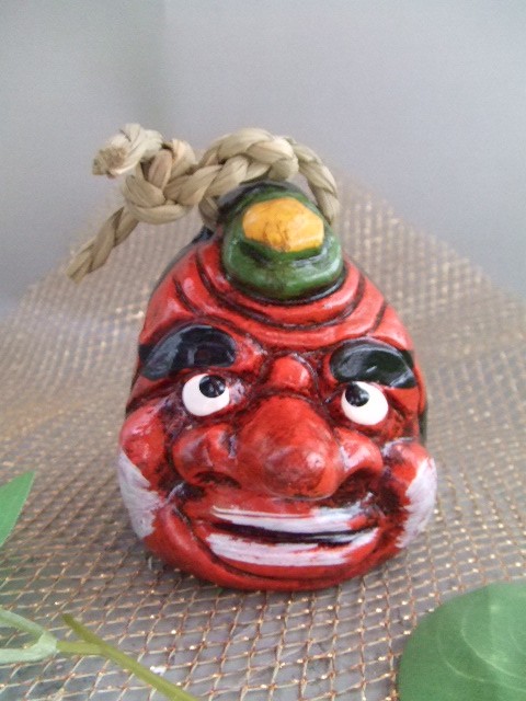 お福＆天狗（土鈴）｜中村陶器 信楽焼の通販サイト （滋賀/陶器/焼き物